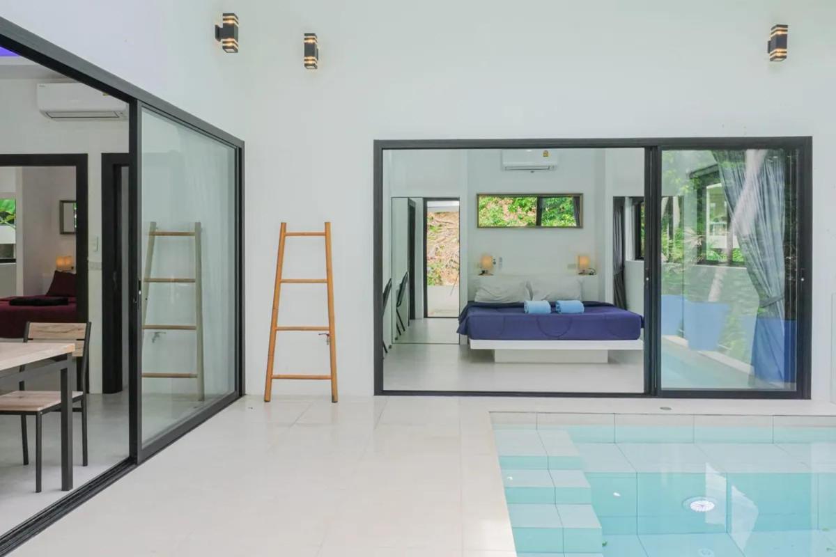 Spacious Villa Laurette 2 Bedroom Private Pool Villa In Lamai Ban Thung  المظهر الخارجي الصورة