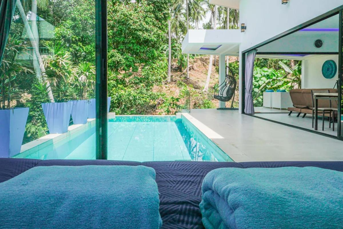 Spacious Villa Laurette 2 Bedroom Private Pool Villa In Lamai Ban Thung  المظهر الخارجي الصورة
